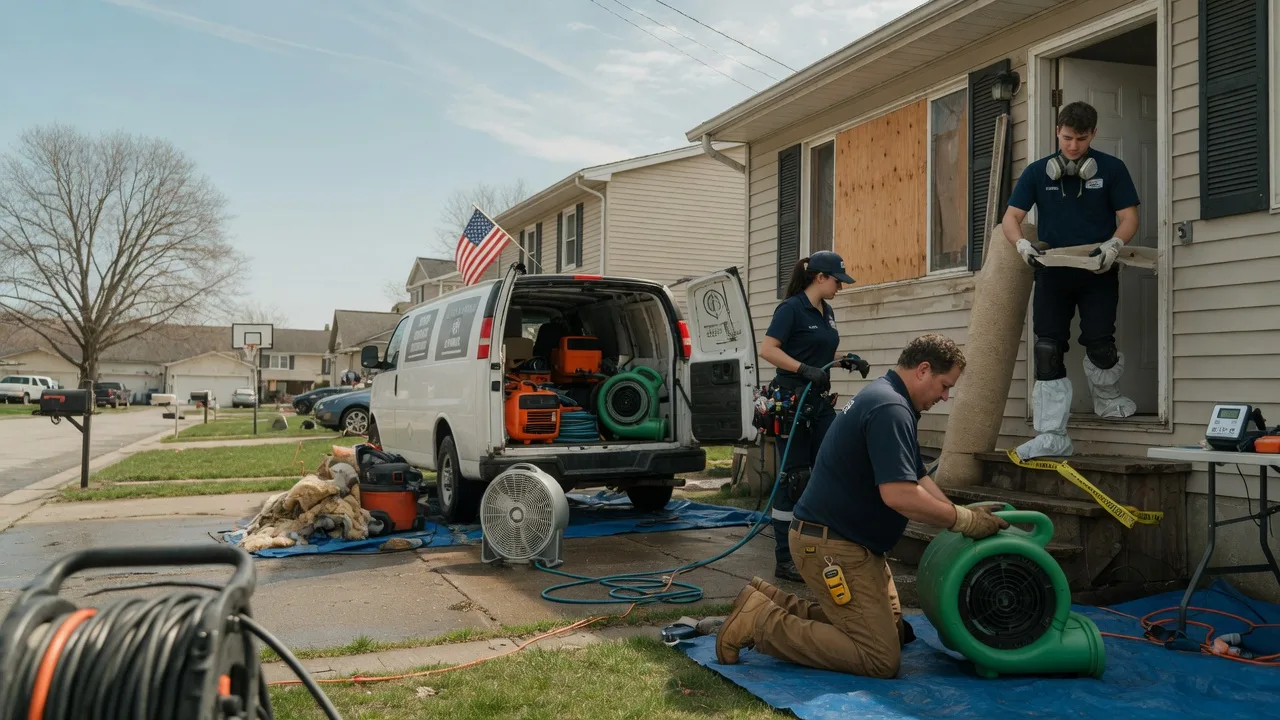 Water Damage Restoration in Basom, NY near me